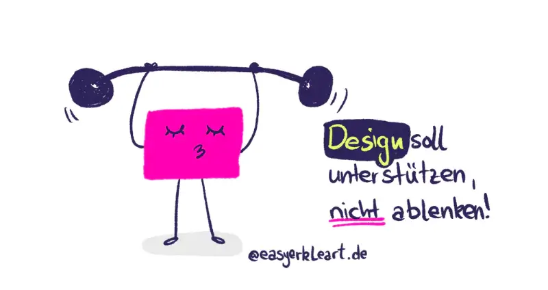 Webseite gestalten – Design soll unterstützen, nicht ablenken
